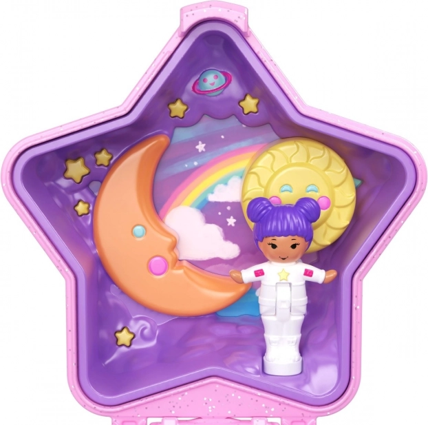 Polly Pocket Set mit Ring, Stern