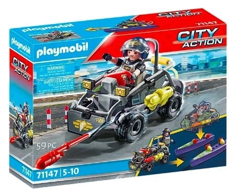 Geländewagen der Spezialeinheit PLAYMOBIL