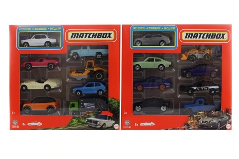 Set 8 Matchbox Autos