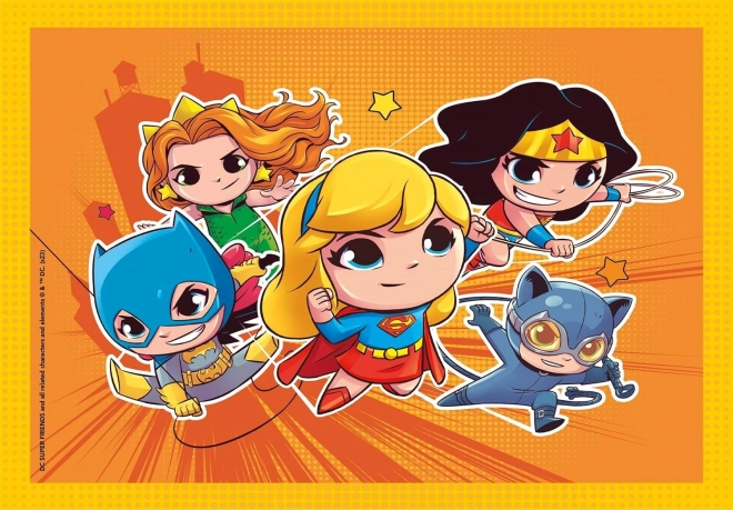 Puzzle 4-in-1 - DC Super Friends