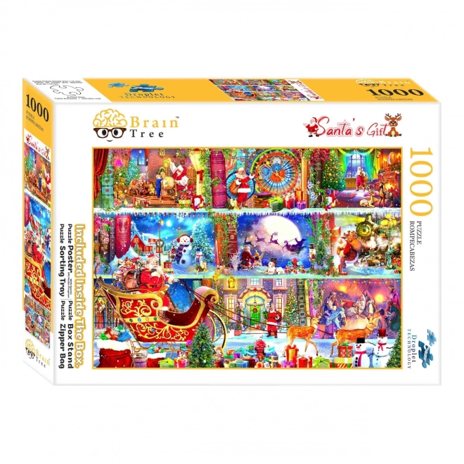Puzzle Brain Tree Santovy Geschenke
