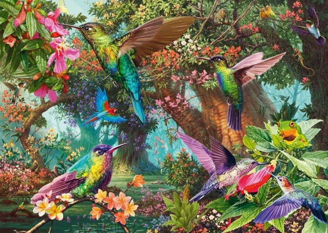 Puzzle Eisvögel 1000 Teile