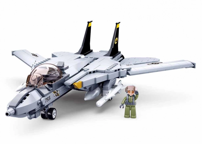 Sluban Bauset F-14 Tomcat Jagdflugzeug