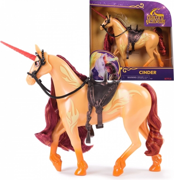 Einhorn-Figur Akademie der Einhörner Mix Schneeflocke, Flämmchen