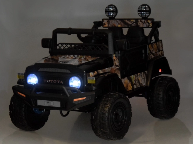 Elektrofahrzeug Toyota FJ Cruiser für Kinder – Schwarz