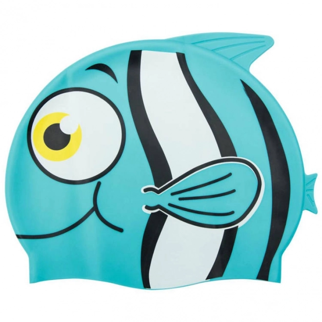 Bestway Kinder Schwimmkappe Fischform – blau