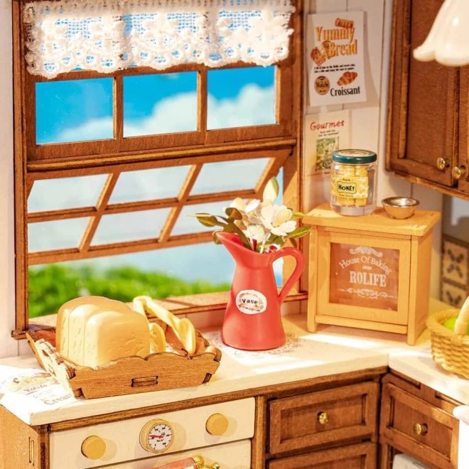Miniaturhaus Küche voller Düfte