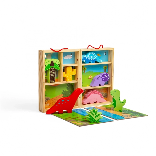 Bigjigs Toys Dinosaurier Spielbox