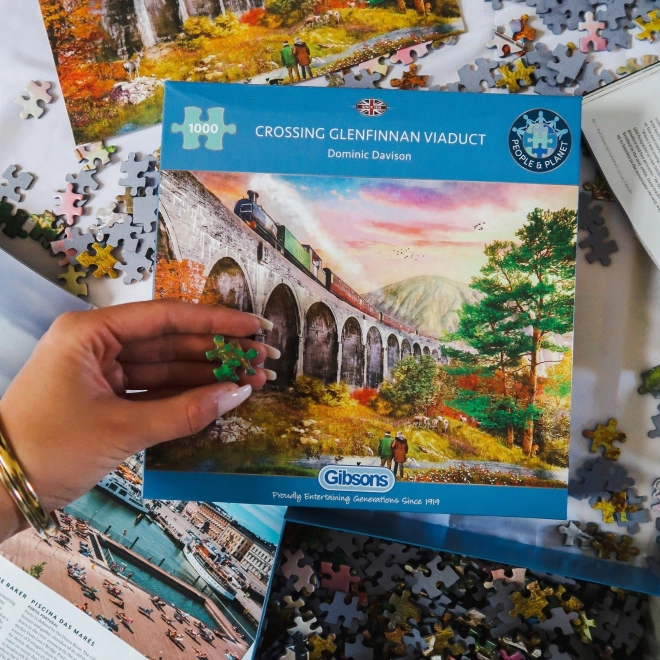 Glenfinnan Viadukt Puzzle 1000 Teile
