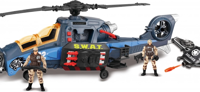 Kinder-Hubschrauber mit Figuren und Effekten