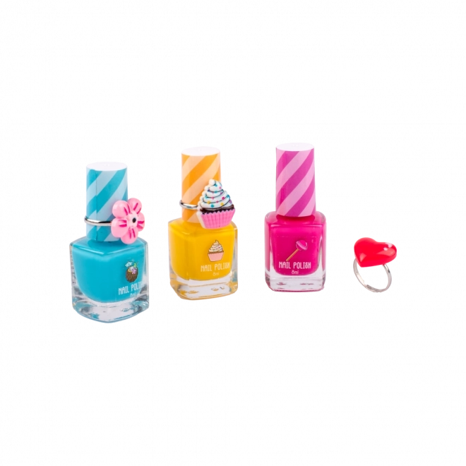 Nagellack-Set mit Candy-Anhänger