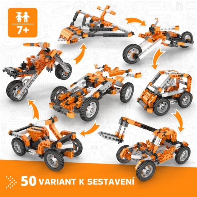 Engino Konstruktionsset Creative Builder Multimodelle