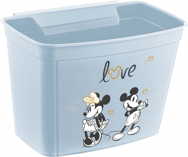 Universeller Hängekorb für den Wickeltisch „Mickey“, Rauchblau