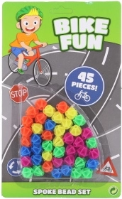 Bunte Fahrrad-Perlen