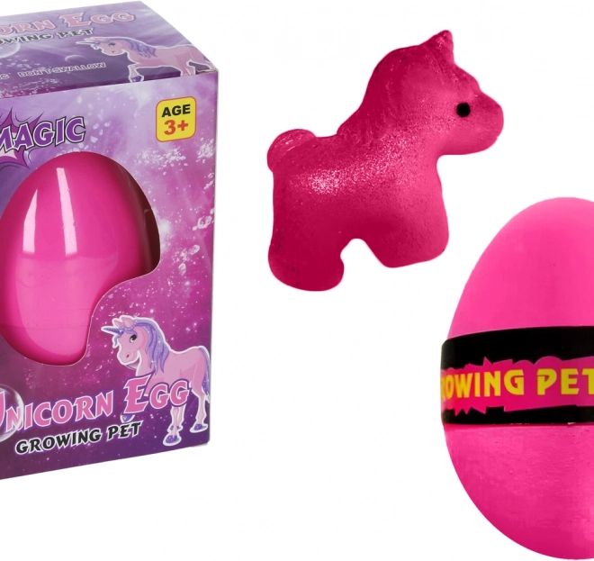 Wachsendes Einhorn Ei 12 cm