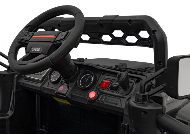 Schwarzes elektrisches Kinder-Geländewagen