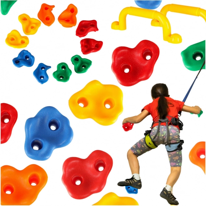 Bunte Klettergriffe für Kinder 10 Stk.