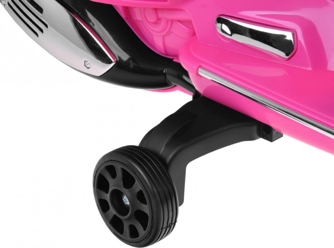 Elektrischer Roller Vespa GTS Super für Kinder – Rosa