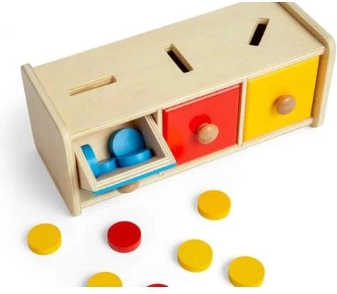 Bigjigs Toys Sortierbox nach Farben