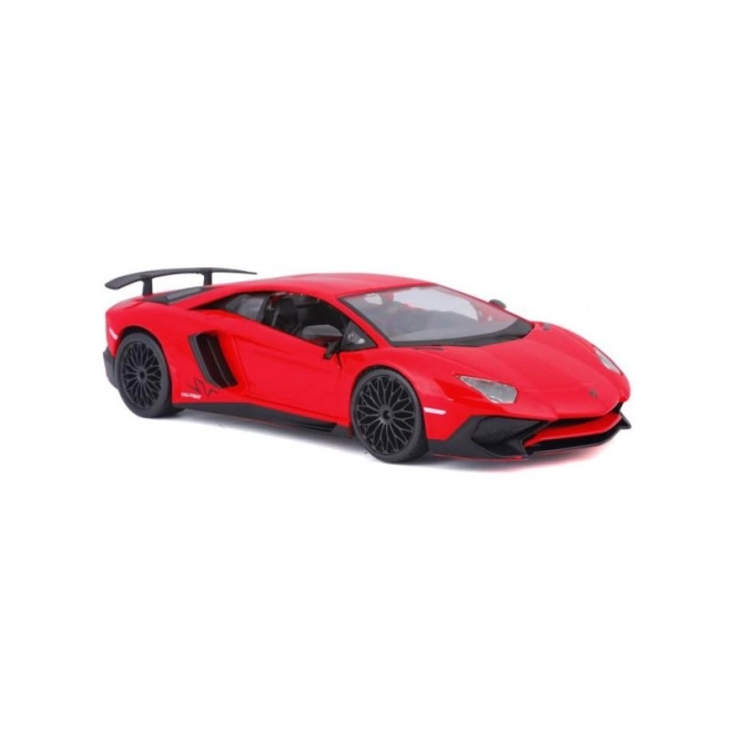 Lamborghini Aventador Modellauto Rot