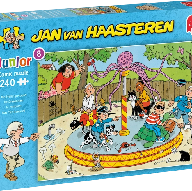 Puzzle JUMBO Jan van Haasteren Junior: Karussell 240 Teile