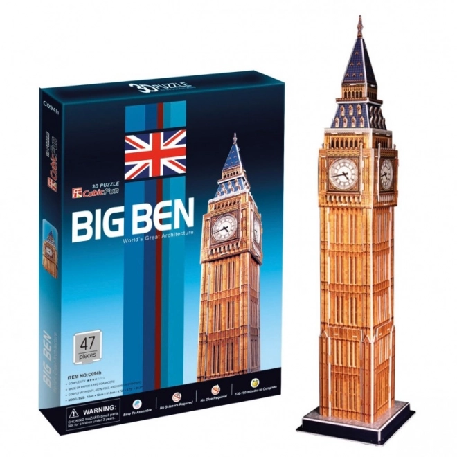 Cubicro Spaß Big Ben 3D-Puzzle