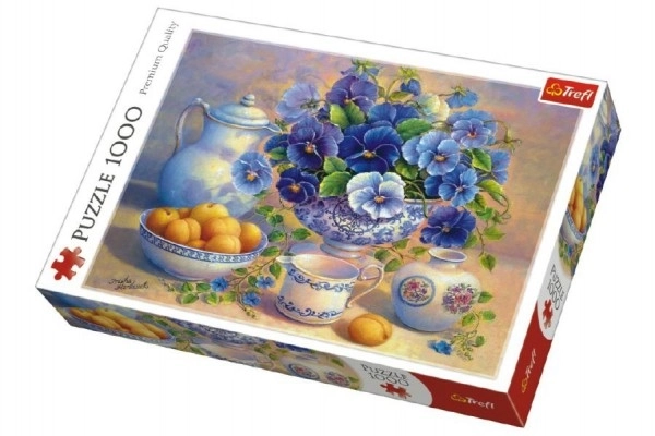 Trefl Puzzle Blaue Blume 1000 Teile