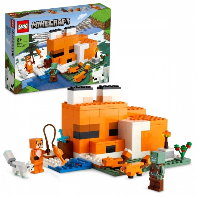 Fuchsbau von Lego Minecraft