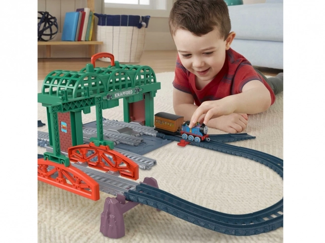 Fisher-Price Thomas und seine Freunde Bahnhof Grodkowo Spielset