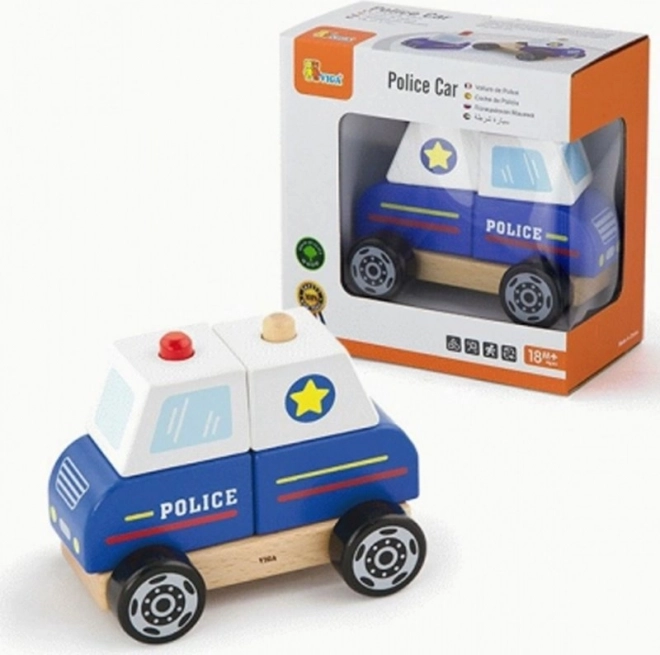 VIGA Holzpuzzle Polizei