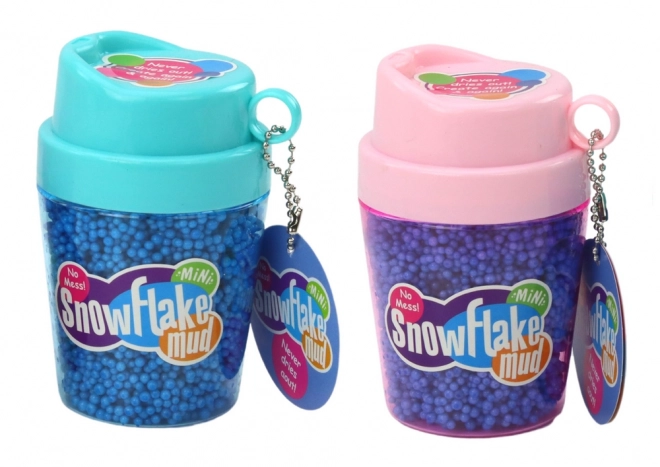 Styropor Squishy Kugeln in Becher Blau