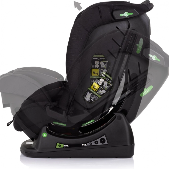 Kindersitz Chipolino Aviato i-Size 40-150 cm blackberry