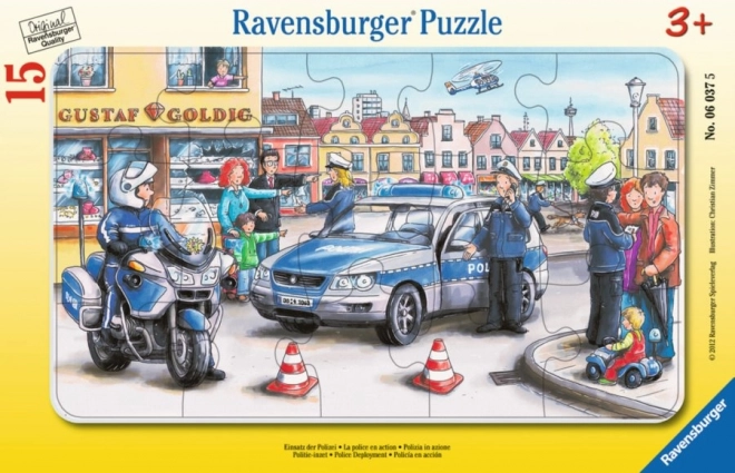 Ravensburger Polizeipuzzle 15 Teile