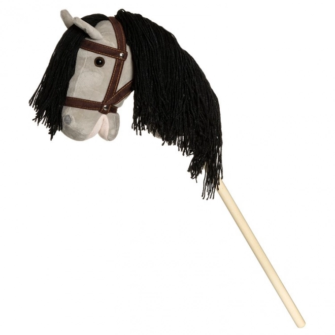 Hobby Horse Grau mit Zügeln 80cm