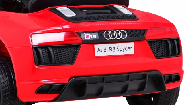 Audi R8 Elektroauto für Kinder Rot mit Fernbedienung