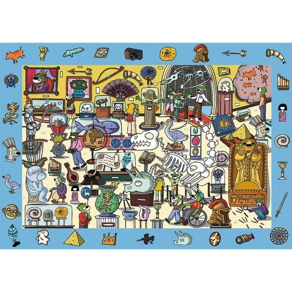 Puzzle 100 Teile Beobachtungssinn Spy Guy Museum