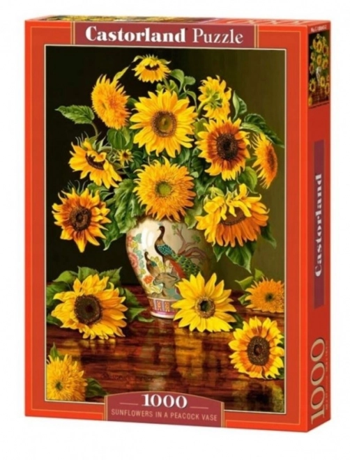 Castorland Puzzle Sonnenblumen in Vase 1000 Teile