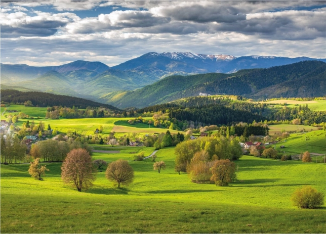 Frühlingslandschaft Puzzle 3000 Teile