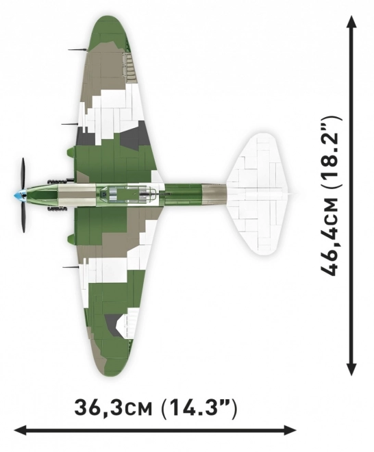 Cobi Modell Iljušin IL-2 (1943), 1:32