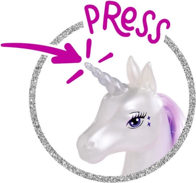 Puppe Steffi mit Einhorn
