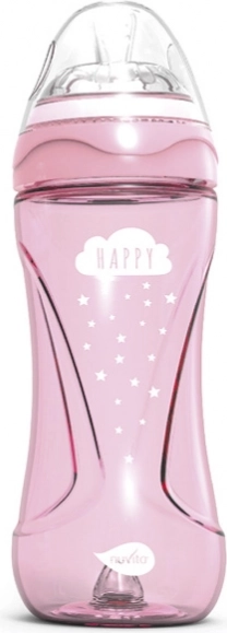 NUVITA Babyflasche 330ml Hellrosa