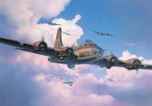Plastikmodell B-17F Memphis Belle