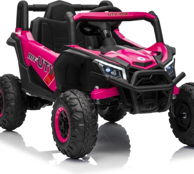 Kinder-Elektroauto Buggy Madman UTV-MX rosa