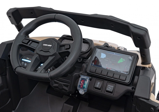 Elektrisches Kinderauto Can-Am Maverick Schwarz
