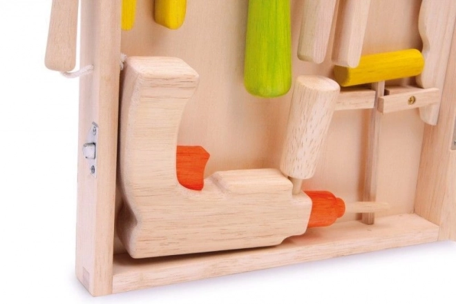 Bigjigs Toys Holz-Werkzeugkoffer