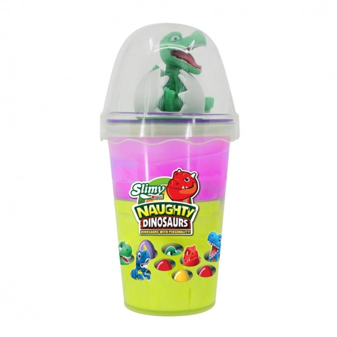 Slimy mit Dinosaurier