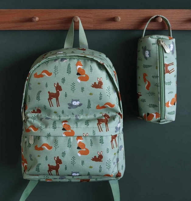 A Little Lovely Company Kleiner Kinderrucksack – Freunde aus dem Wald
