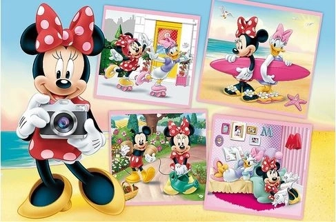 Puzzle 60 Teile - Niedliche Minnie