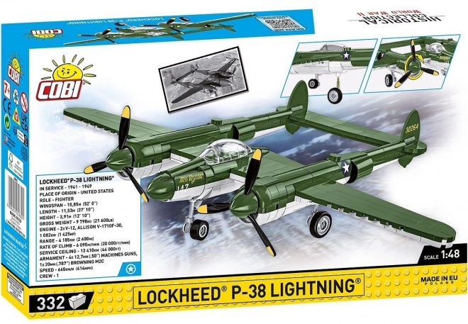 Konstruktionsset Lockheed P-38 Lightning