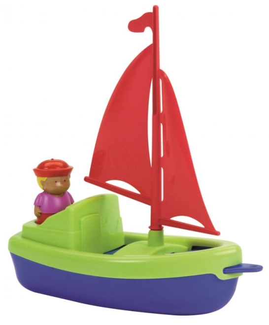 Schwimmt auf dem Wasser und begeistert Kinder